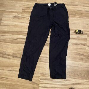 H&M Relaxed Fit Navy Blue Pants M Medium